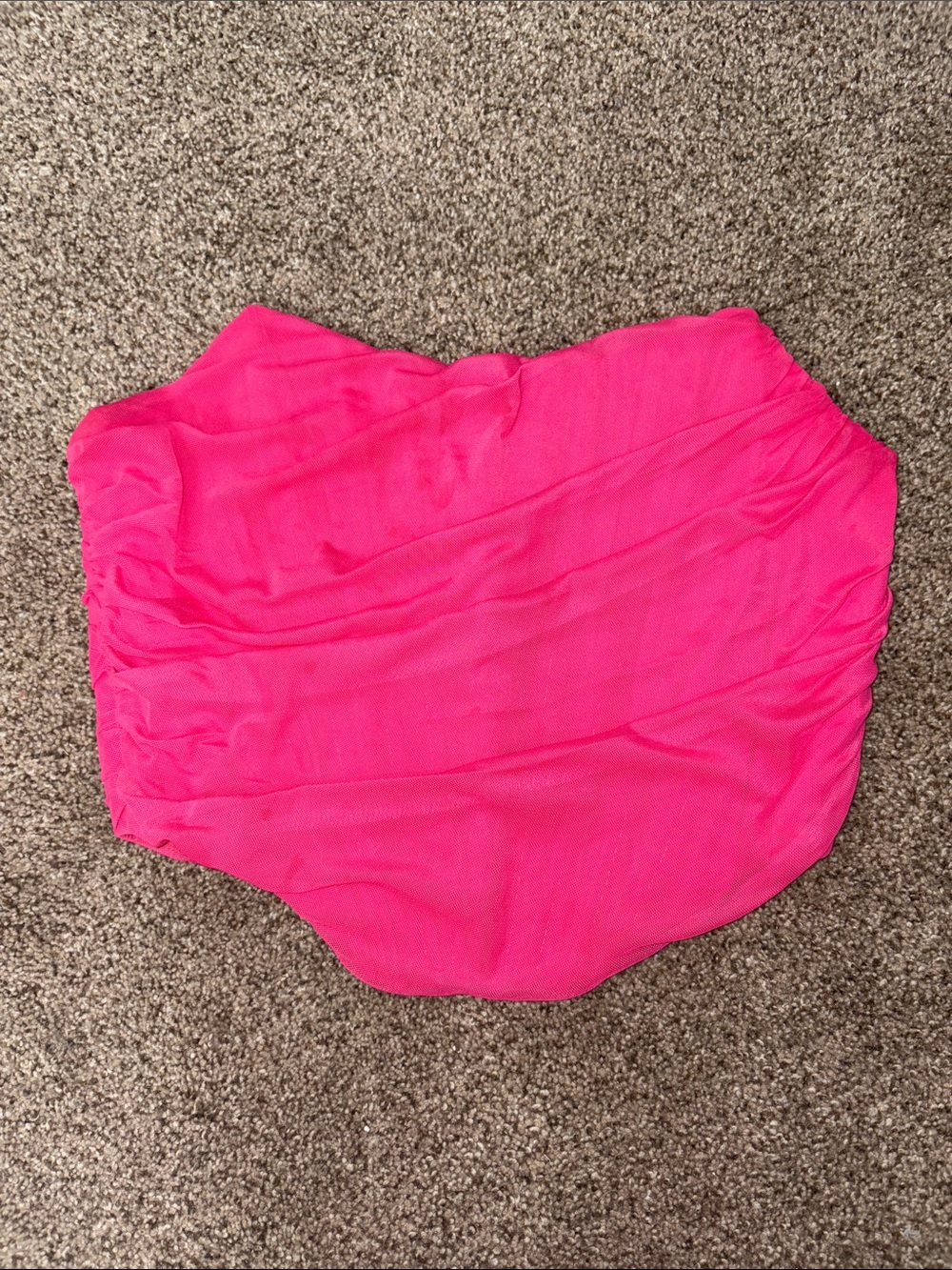 Amazon Women’s Ruched Neon Pink Corset Top